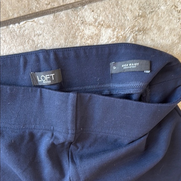 LOFT Blue Slim Tapered Chinos - Picture 2 of 3